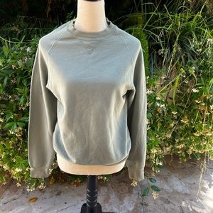 John Galt x Brandy Melville sweatshirt, o/s. Sage green. Worn twice!